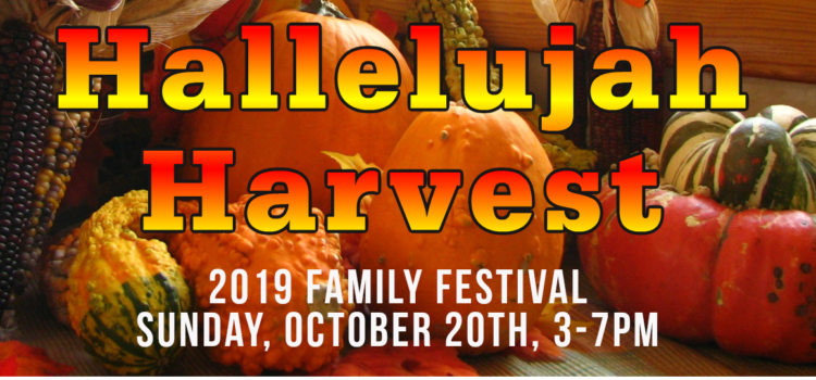 2019 Hallelujah Harvest is here.