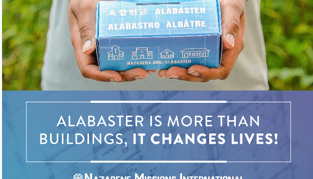 Your Alabaster offering is changing lives.